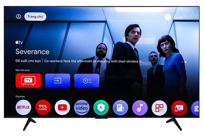 Google Tivi QLED TCL AI 4K 75 inch 75P7K